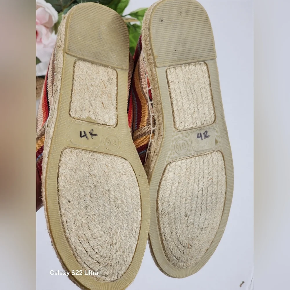 Maurices Multicolor Striped Espadrilles